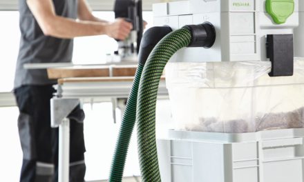 Nieuwe voorafscheider met cycloon technologie van Festool