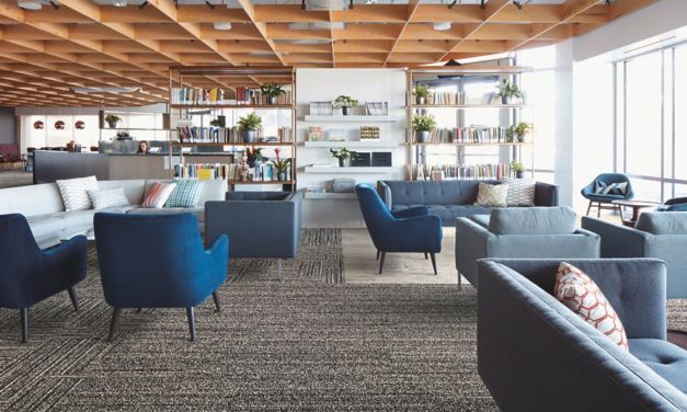 Interface: tapijttegels tegen kantoorstress