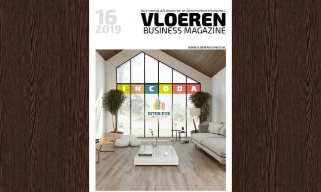 De nieuwe Vloeren Business Magazine 16 inclusief Incoda special