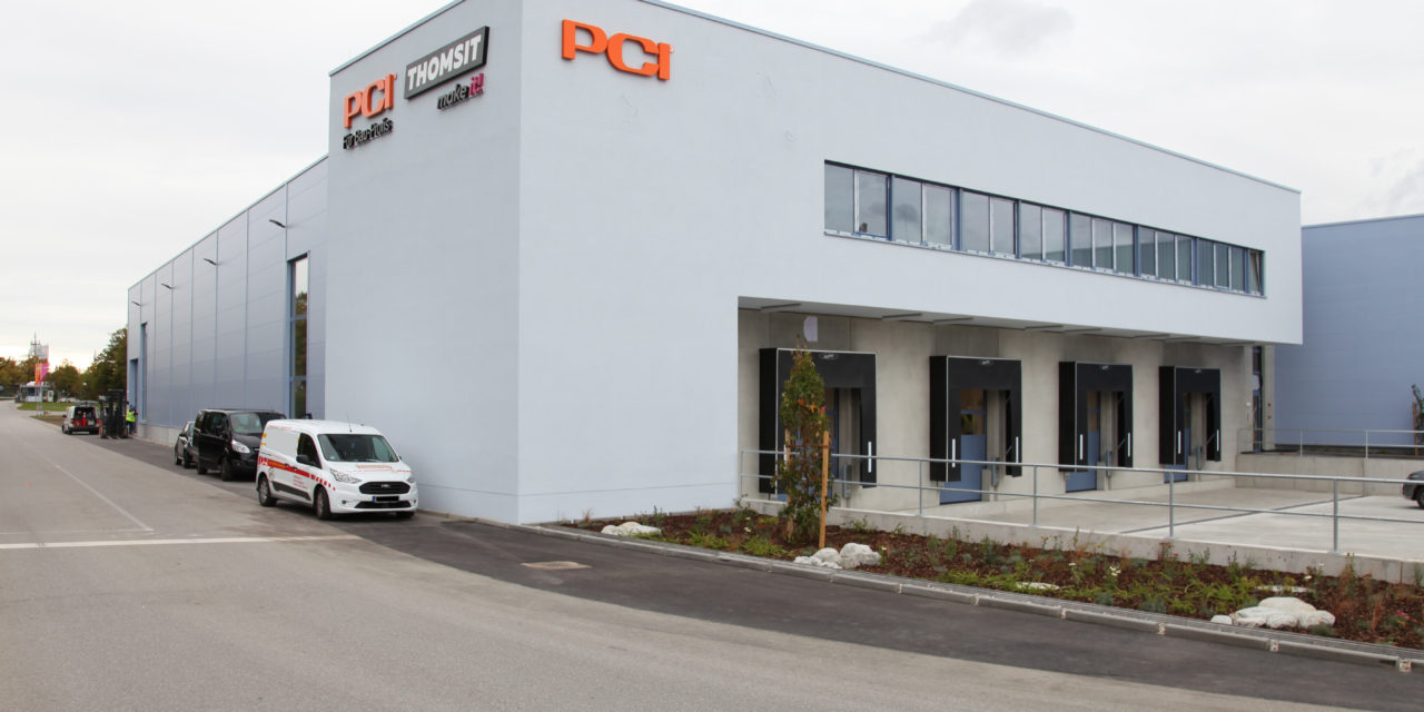 PCI opent nieuw ultramodern distributiecentrum in Augsburg