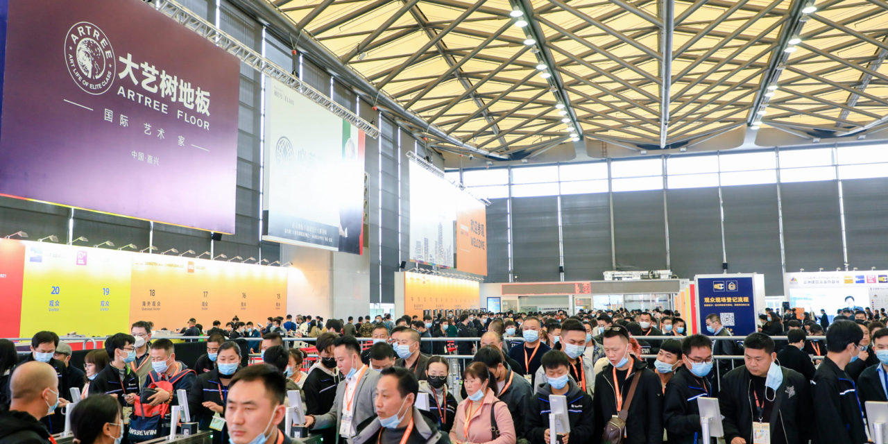 DOMOTEX asia/ CHINAFLOOR 2021 succesvol verlopen