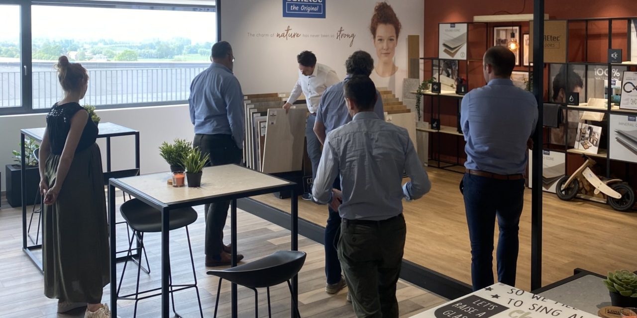 YEPP bezoekt het nieuwe hoofdkwartier van US Floors-COREtec