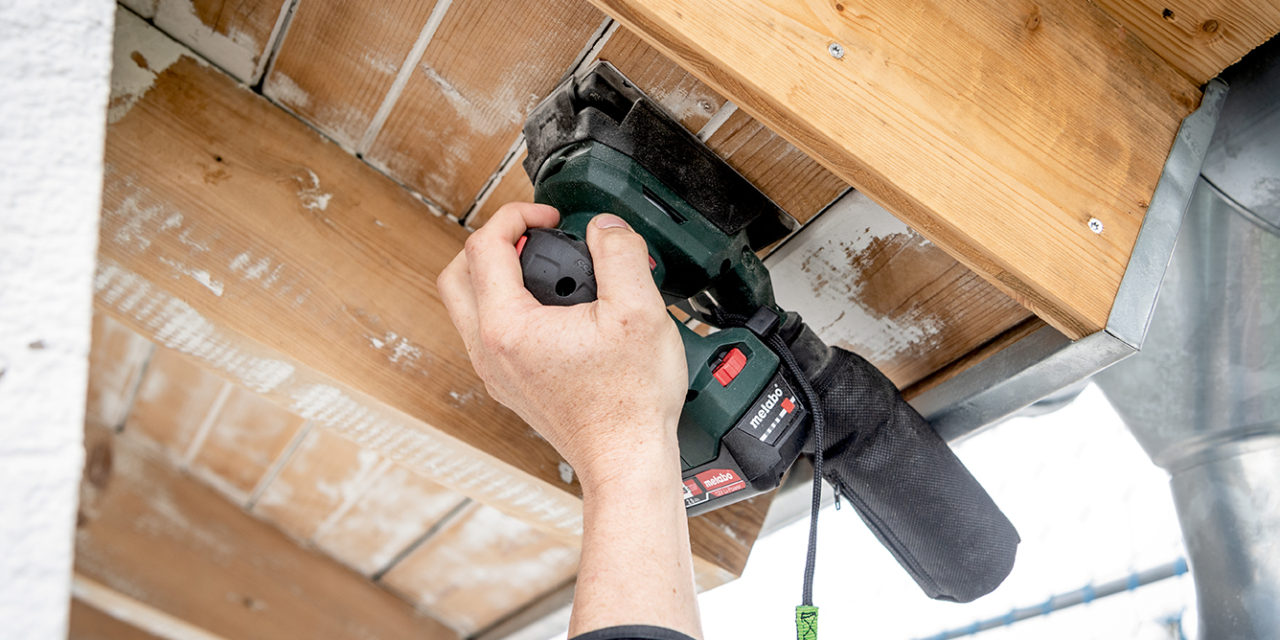 De nieuwe 12 Volt accu-schuurmachine reeks van Metabo