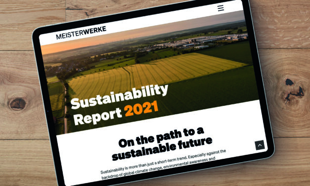 Eerste sustainability rapport van Meister