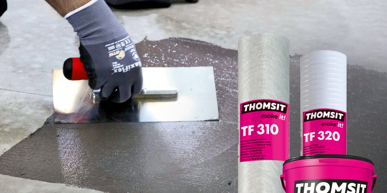 THOMSIT introduceert derde renovatiesysteem – voor het renoveren van slechte oude dekvloeren