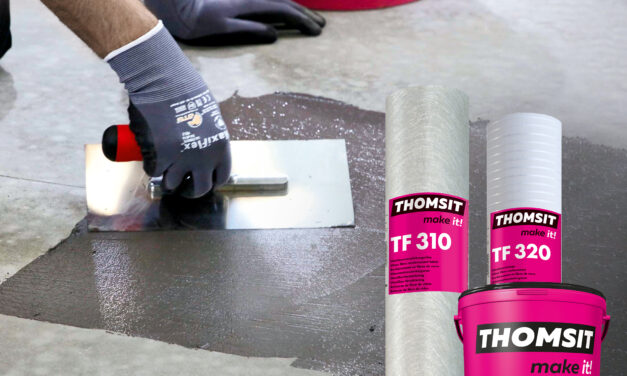 THOMSIT introduceert derde renovatiesysteem – voor het renoveren van slechte oude dekvloeren