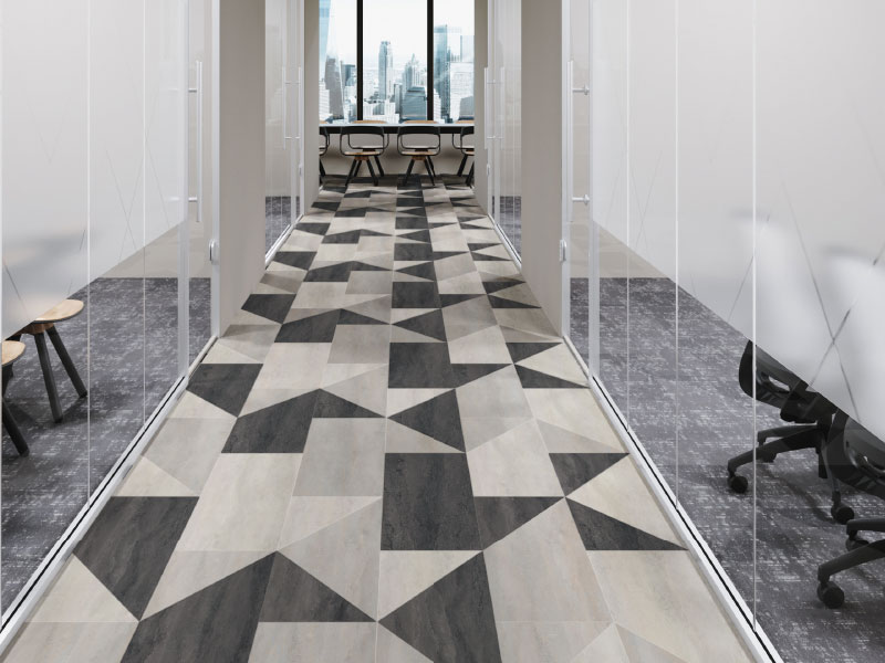 Amtico heeft LVT vloer uit bijproduct van papierpulp