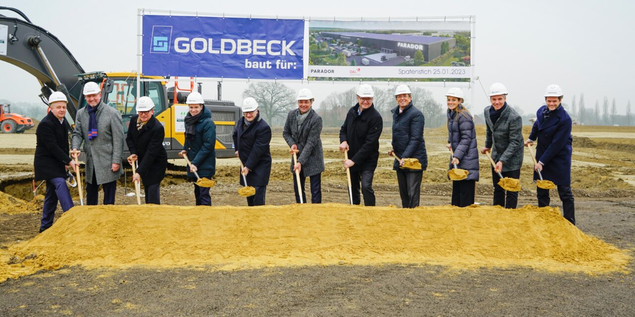 Parador bouwt aan nieuw logistiek centrum in Coesfeld