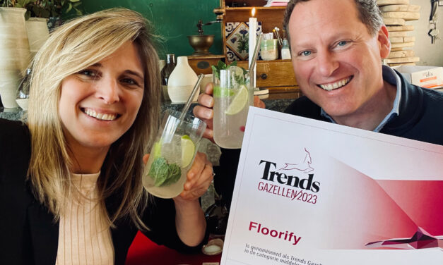 Floorify groeit hard aldus erkenning door Trends Magazine