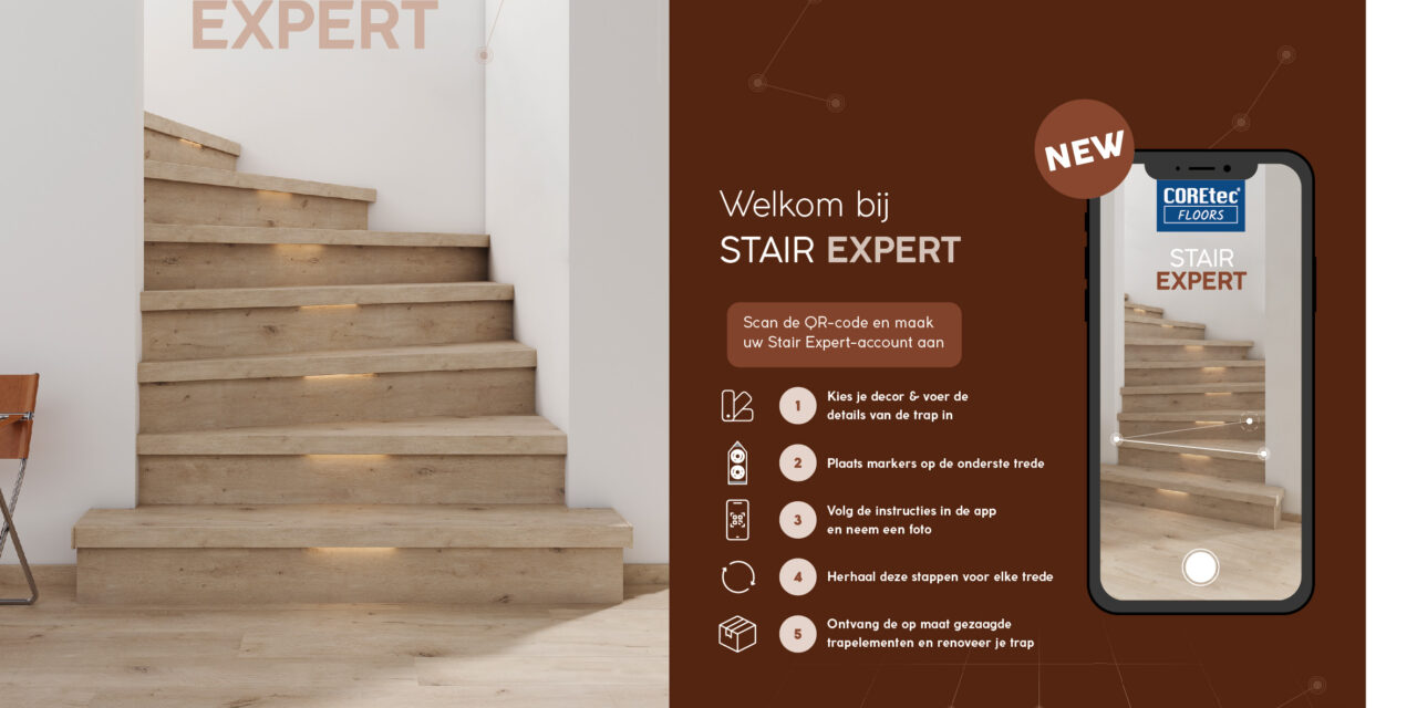 COREtec® Floors introduceert Stair Expert