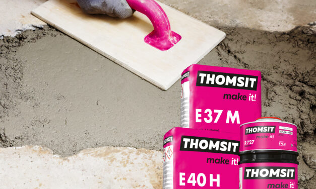 Nieuw THOMSIT-renovatiesysteem – beschadigde deeloppervlakken eenvoudig en snel repareren