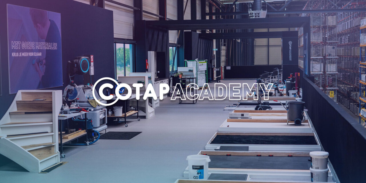 Cotap opent eigen trainingscentrum voor de vloerenvakman