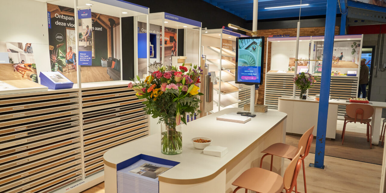 Quick-Step introduceert retailconcept van de toekomst