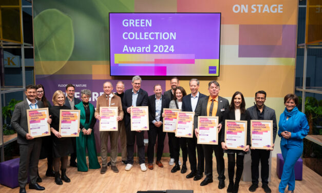 Green Collection Award tijdens Domotex 2024 uitgereikt