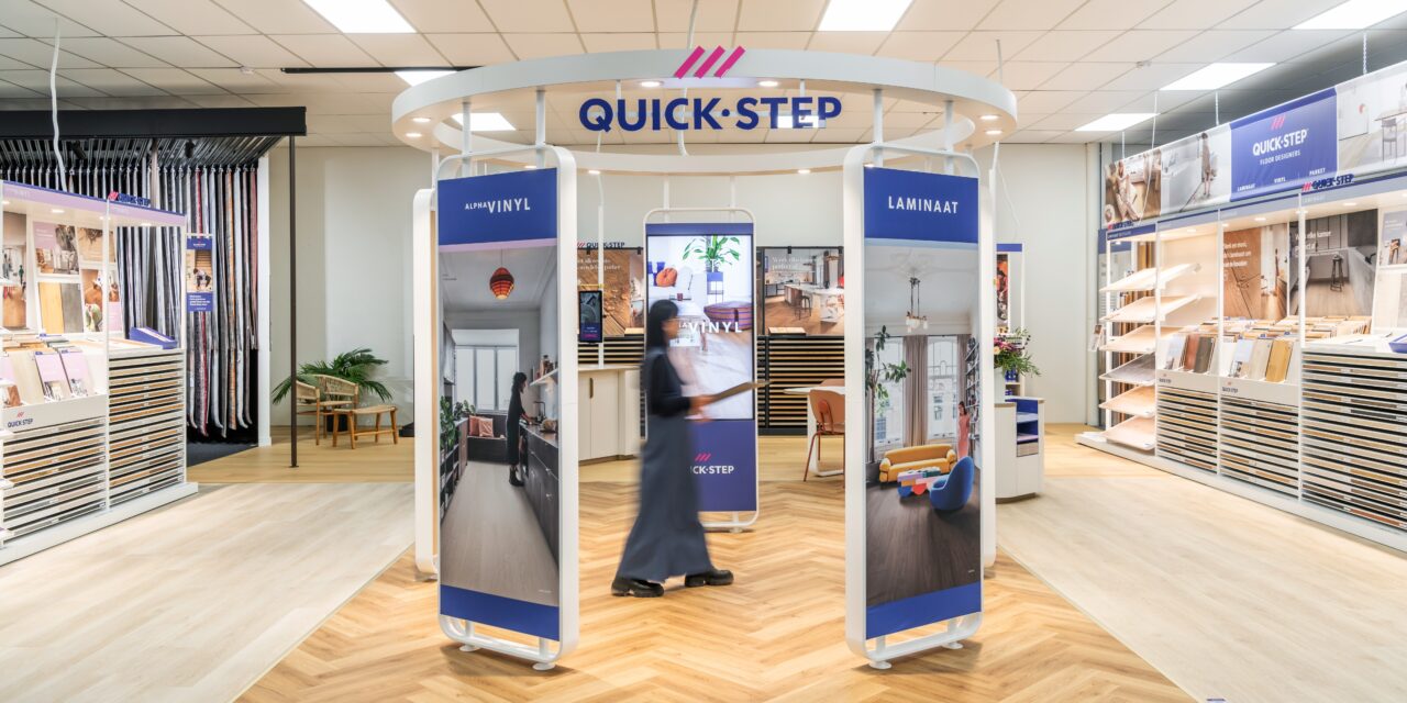 Quick-Step presenteert ‘Lumic’ op Flanders Flooring Days