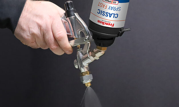 Frencken introduceert verspuitbare contactlijmen in een gepatenteerd spuitsysteem