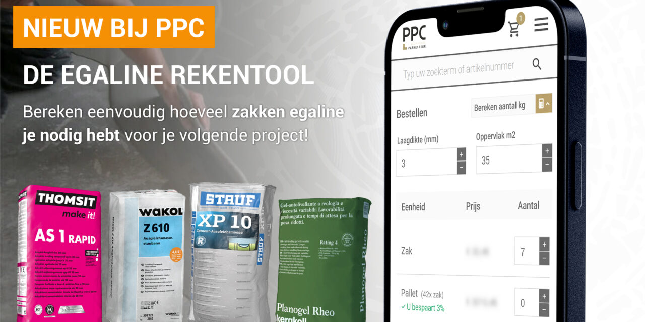 PPC digitaliseert door met egaline rekentool en uitgebreide ondervloerenzoeker