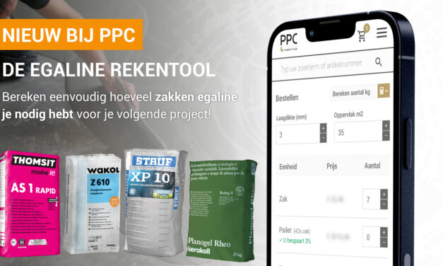 PPC digitaliseert door met egaline rekentool en uitgebreide ondervloerenzoeker