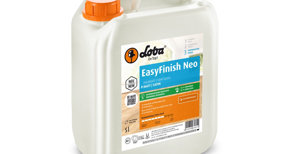 Loba EasyFinish Neo: 1k lak met 2k prestaties