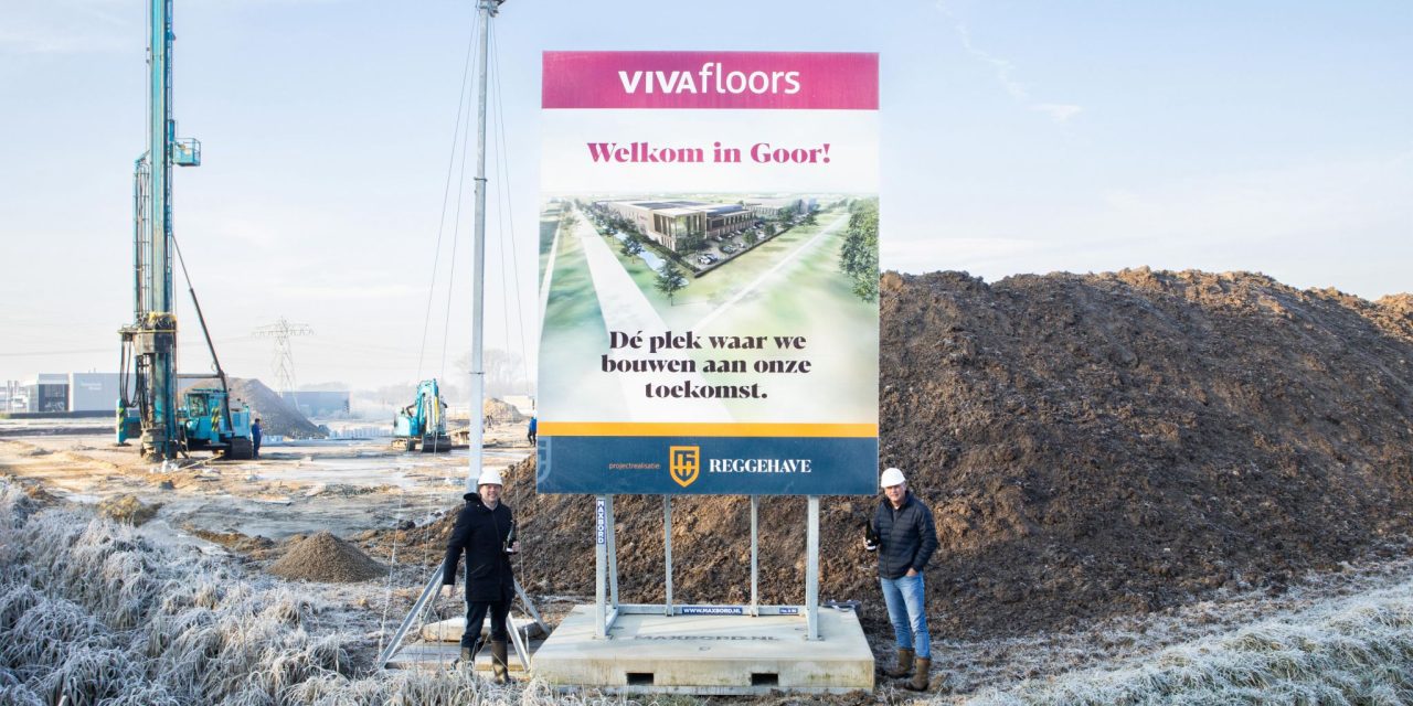 Nieuwbouw is begonnen voor Vivafloors