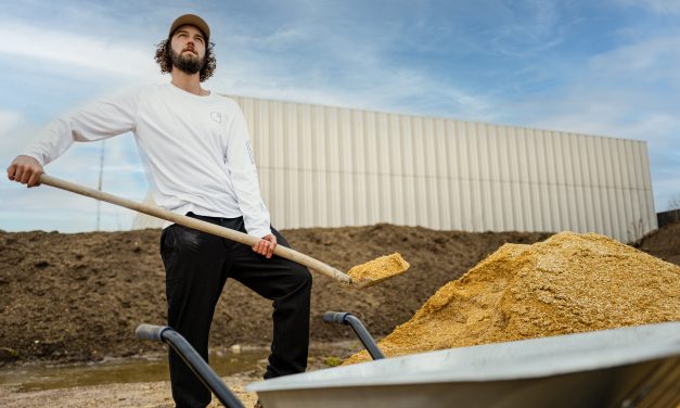 Werkshirt voor bescherming tegen brandende zon