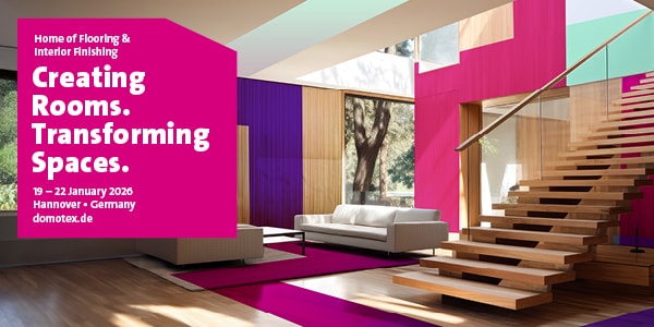 DOMOTEX 2026 wint aan momentum