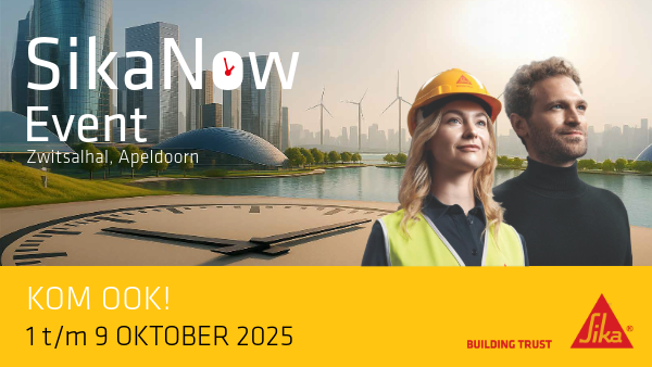 Het evenement SikaNow 2025: Tijd voor Sika; nu en in de toekomst