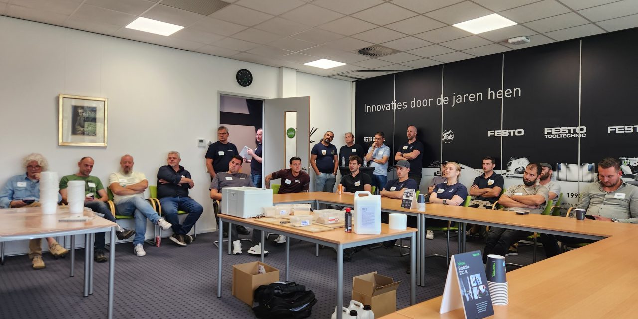 Voorbereiding op het NKP 2025 bij Festool in Waddinxveen