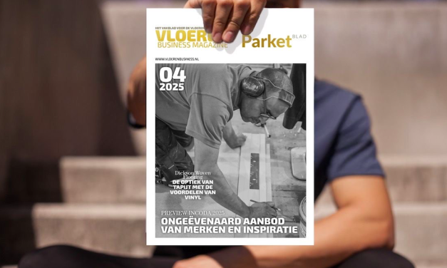 Nieuwste editie van Vloeren Business Magazine – Parketblad: 76 pagina’s vakinformatie. Op naar InCoDa 2025!
