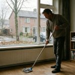 Nederlanders dweilen weinig en ademen daardoor ’s winters meer stof in huis in