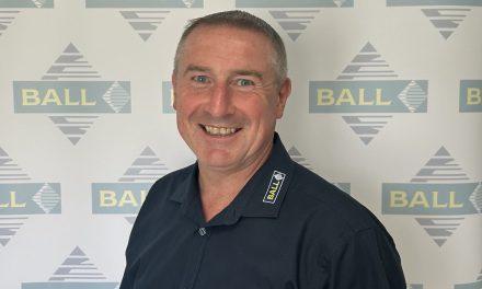 Nieuwe manager Technical Services F. Ball