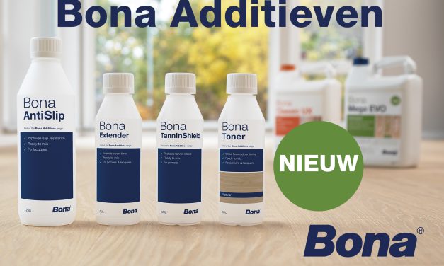 Bona lanceert een Additive+-Assortiment voor parketlakken