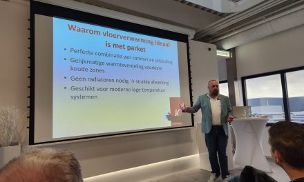 Parketvloeren met een vloerverwarming verkopen zorgt voor extra omzet
