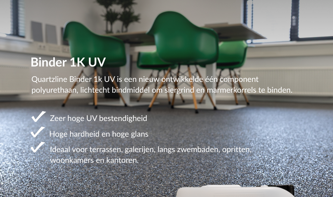 Quartzline bindmiddelen voor siergrindvloeren