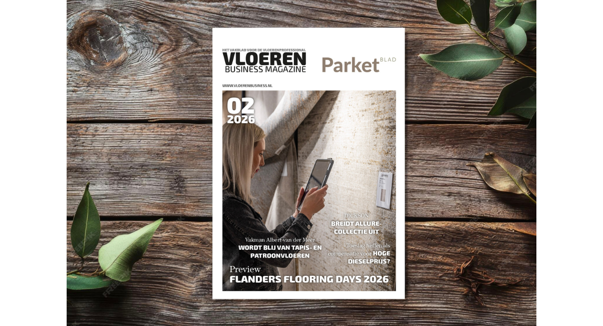 Nieuwe editie van Vloeren Business Magazine | Parketblad verschenen: vakmanschap, onzekerheid en innovatie in de vloerenbranche