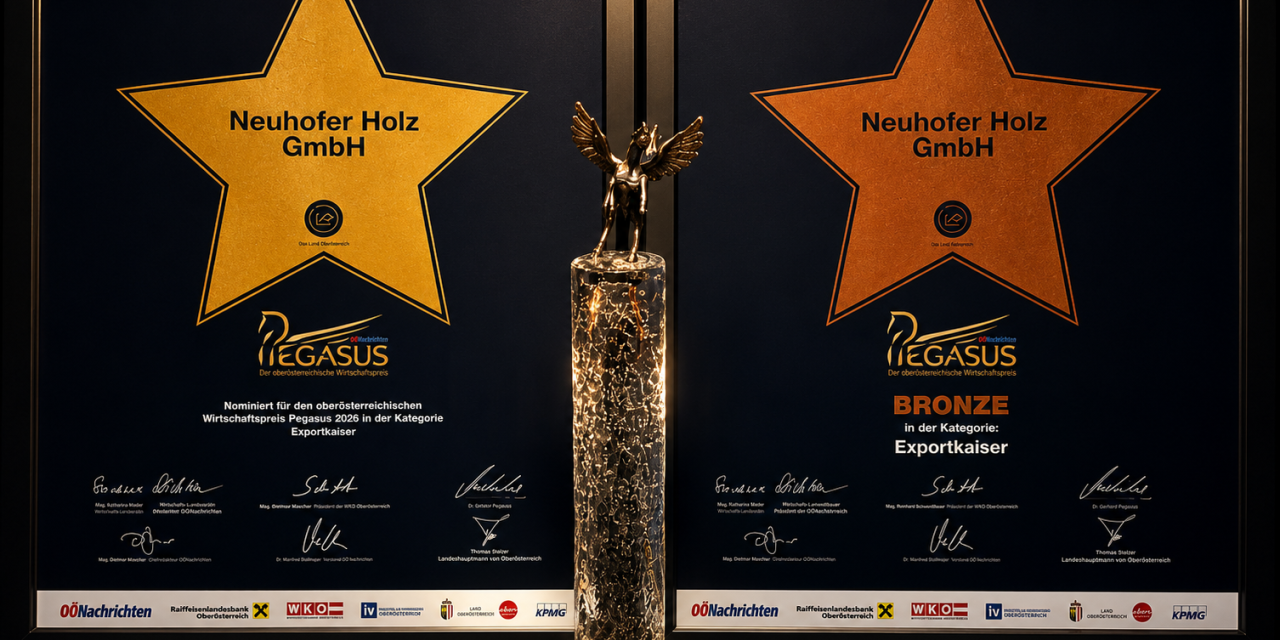 FN Neuhofer wint de bronzen 2026 PEGASUS Award