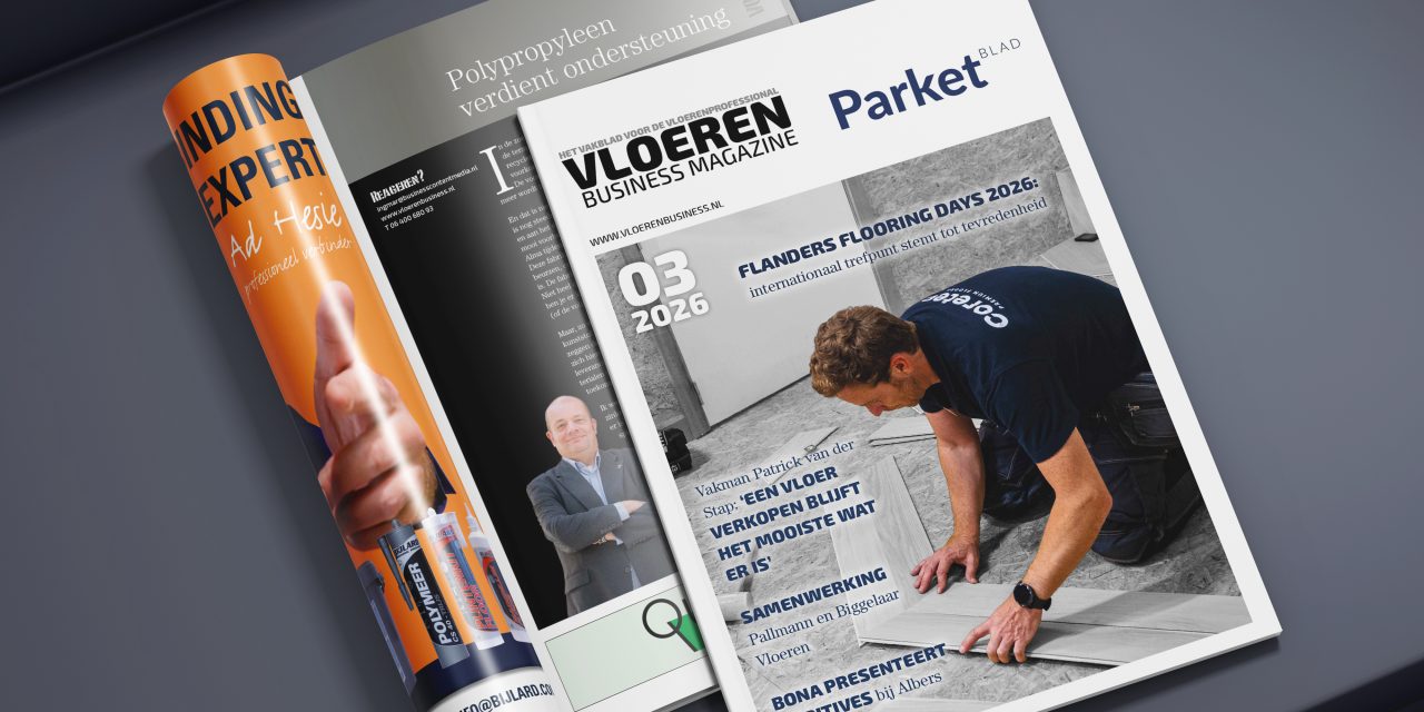 Nieuwste editie van Vloeren Business Magazine | Parketblad verschenen: op naar InCoDa 2026