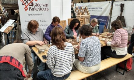 Het Gilde van Parketteurs oogst succes tijdens het Ambacht in Beeld festival