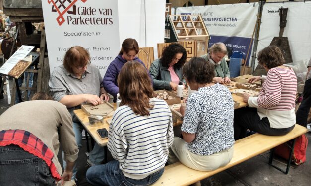 Het Gilde van Parketteurs oogst succes tijdens het Ambacht in Beeld festival