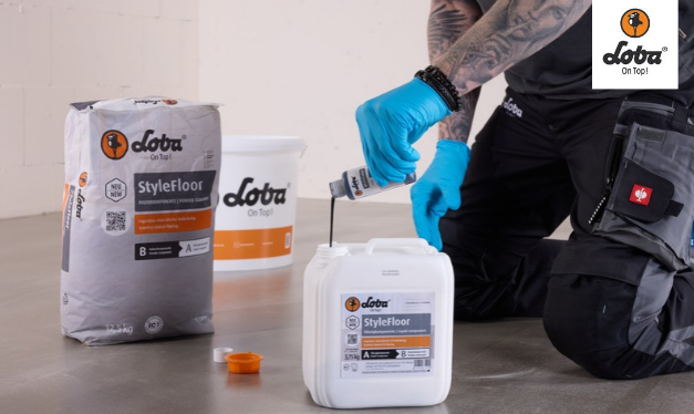Nieuw van LOBA: StyleFloor, de snelste weg naar een naadloze vloer