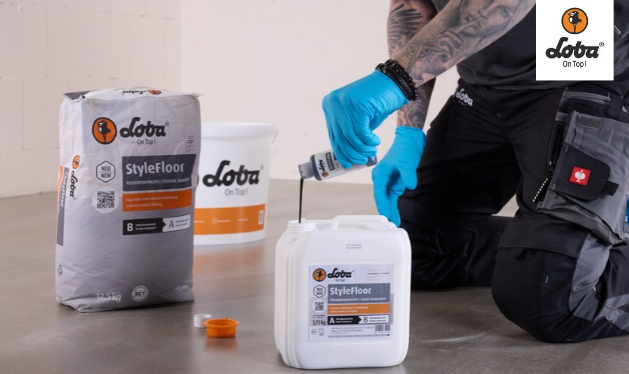 Nieuw van LOBA: StyleFloor, de snelste weg naar een naadloze vloer