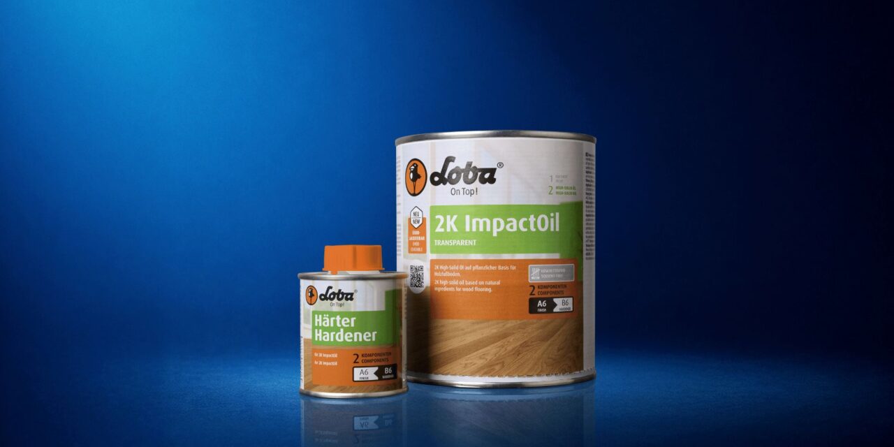 De LOBA 2K ImpactOil. vertrouwd in de basis, nu ook overlakbaar.